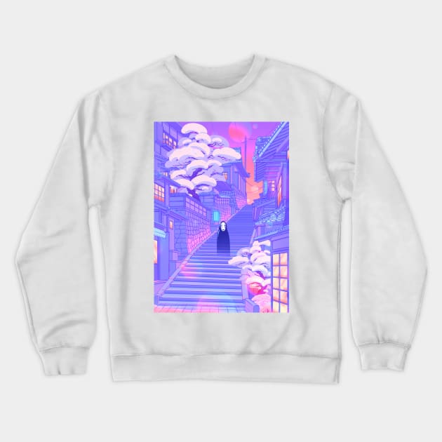 Kaonashi Crewneck Sweatshirt by Owakita